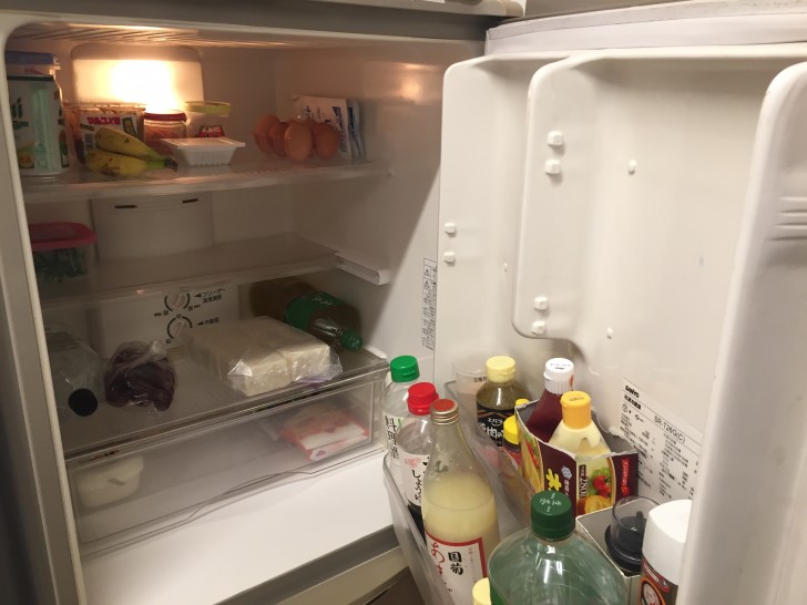 冷蔵庫のドアポケットを断捨離