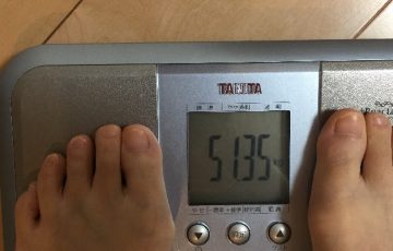 38歳子持ち主婦の体重51.3kg